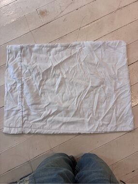 White Standard Pillowcase